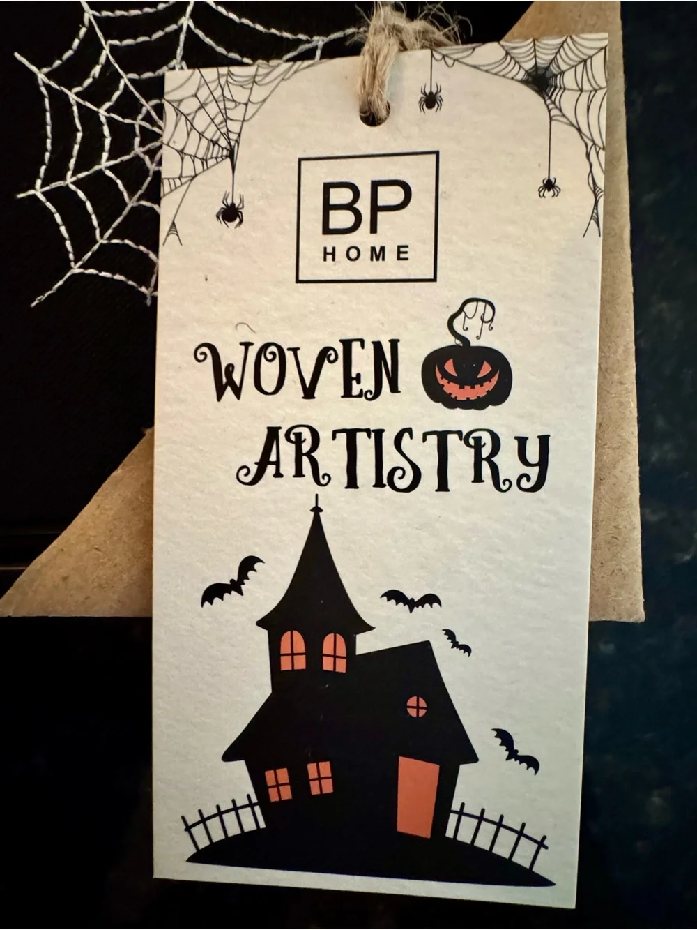 Ghost Candle Embroidered Wall Art - Woven Atistry- Gorgeous Picture